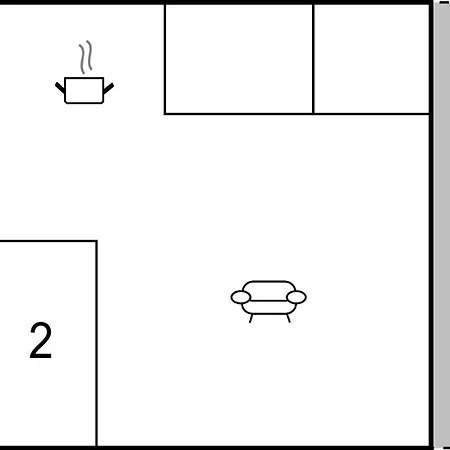 2 Bedroom Cozy In Nyaraló